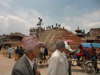 Palle Peteren oplevede jordskælvet i Nepal 2015 - se link til radioudsendelse herunder
